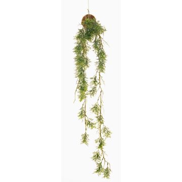Rosmarino artificiale pensile IOANNIS su palla di muschio, verde, 90cm