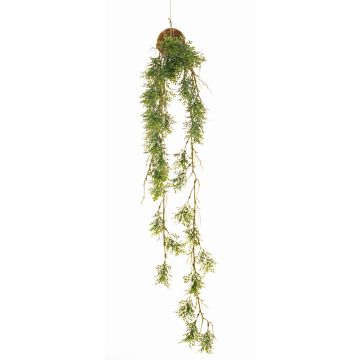 Rosmarino artificiale pensile IOANNIS su palla di muschio, verde, 90cm Rosmarino artificiale pensile IOANNIS su palla di muschio, verde, 90cm