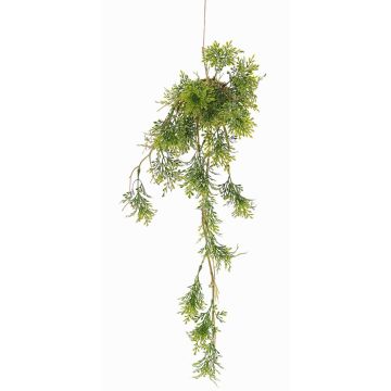 Rosmarino artificiale pensile IOANNIS su palla di muschio, verde, 60cm