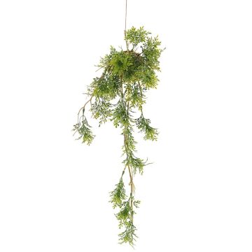Rosmarino artificiale pensile IOANNIS su palla di muschio, verde, 60cm Rosmarino artificiale pensile IOANNIS su palla di muschio, verde, 60cm