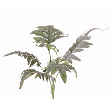 Felce artificiale piede di coniglio BROMIA su stelo, verde, 70cm