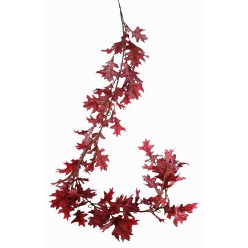 Ghirlanda artificiale di quercia ERASMIA, rosso bordeaux, 180cm Ghirlanda artificiale di quercia ERASMIA, rosso bordeaux, 180cm