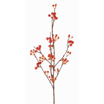 Ramo artificiale di sinforicarpi HARMONIA, bacche, arancione, 80cm Ramo artificiale di sinforicarpi HARMONIA, bacche, arancione, 80cm
