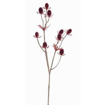Cardo di plastica LOUKAS, rosso bordeaux, 45cm, Ø1-1,5cm Cardo di plastica LOUKAS, rosso bordeaux, 45cm, Ø1-1,5cm
