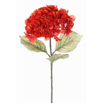 Ortensia artificiale URANIA, arancione-rosso, 75cm, Ø20cm Ortensia artificiale URANIA, arancione-rosso, 75cm, Ø20cm