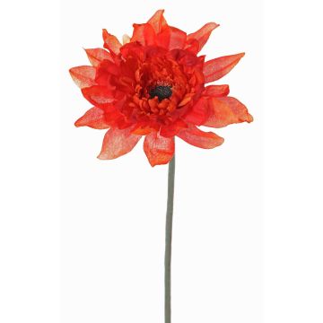 Gerbera artificiale PAMILLA, arancione, 65cm, Ø12cm