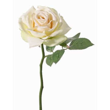 Rosa artificiale NIKOLETA, crema-rosa, 30cm, Ø12cm Rosa artificiale NIKOLETA, crema-rosa, 30cm, Ø12cm