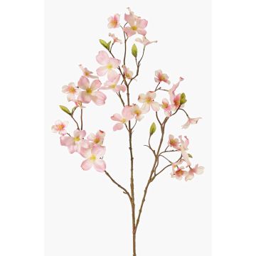 Corniolo artificiale NARIUS con fiori, rosa-bianco, 80cm, Ø4-7cm Corniolo artificiale NARIUS con fiori, rosa-bianco, 80cm, Ø4-7cm