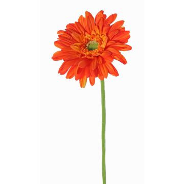 Gerbera artificiale HELLI, arancione, 65cm, Ø12cm