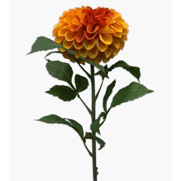 Dalia pompon artificiale MILEYA, arancione, 75cm Dalia pompon artificiale MILEYA, arancione, 75cm