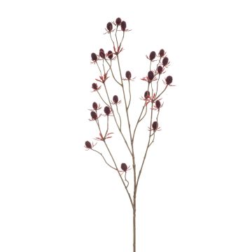 Cardo artificiale LOUKAS, rosso scuro, 70cm, Ø1,5cm