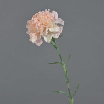 Garofano artificiale NIRUSHA, rosa-crema, 65cm