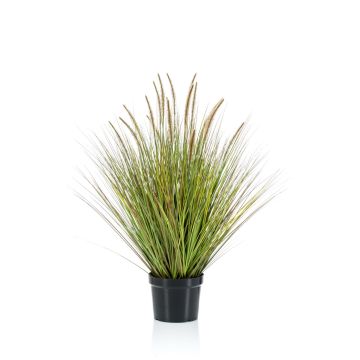 Erba di pennisetum artificiale YWAIN con pannocchie, beige-verde, 100cm