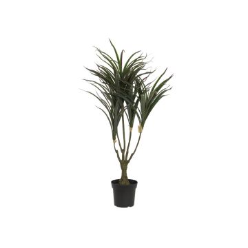 Dracaena Reflexa artificiale TABIVO, tronco artificiale, verde-rosso, 90cm