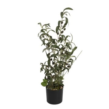 Cespuglio di olivo artificiale LEANDRU con frutti, verde, 70cm Cespuglio di olivo artificiale LEANDRU con frutti, verde, 70cm