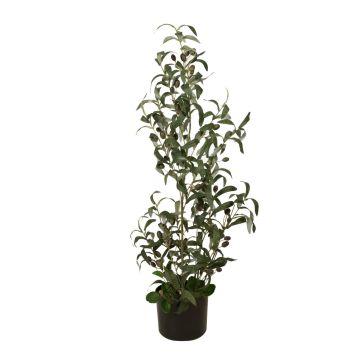 Cespuglio di olivo artificiale LEANDRU con frutti, verde, 90cm Cespuglio di olivo artificiale LEANDRU con frutti, verde, 90cm