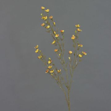 Fiore di cera artificiale NIANG, giallo-arancione, 80cm, Ø2-3cm