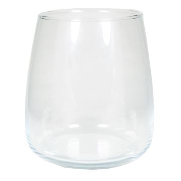 Vaso decorativo in vetro HYDRI, trasparente, 17cm, Ø15cm Vaso decorativo in vetro HYDRI, trasparente, 17cm, Ø15cm