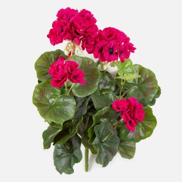 Geranio artificiale CAPH su stelo, viola, 30cm