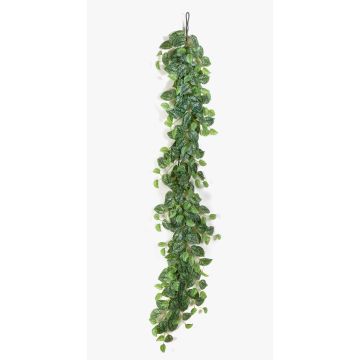Ghirlanda artificiale di edera maculata GIRTAB, verde-bianco, 180cm