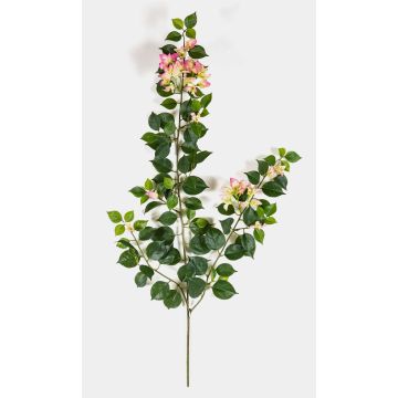 Ramo di bougainvillea artificiale AVIOR, crema-rosa, 80cm