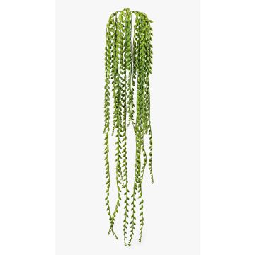Pianta pensile di senecio artificiale DZIBAN su stelo, difficilmente infiammabile, verde, 85cm