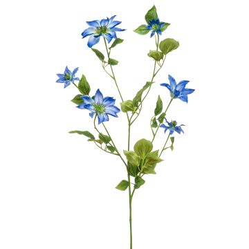 Clematis artificiale HIKARI, blu, 110cm