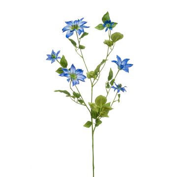 Clematis artificiale HIKARI, blu, 110cm