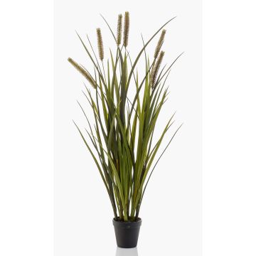 Cannuccia di palude finta ZWENA con pannocchie, verde-giallo, 85cm Cannuccia di palude finta ZWENA con pannocchie, verde-giallo, 85cm