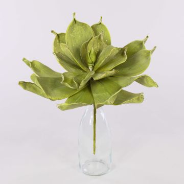 Aloe Vera artificiale LIERA con glitter, verde oliva, 30cm