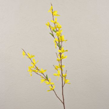 Ramo finto di forsizia SUKOTI con fiori, giallo, 75cm Ramo finto di forsizia SUKOTI con fiori, giallo, 75cm