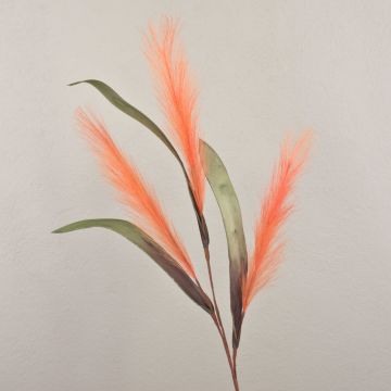 Ramo finto di cannuccia di palude ZIGOR, arancione, 110cm