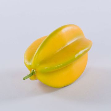 Frutta a stella artificiale BALKOE, giallo, 10cm Frutta a stella artificiale BALKOE, giallo, 10cm