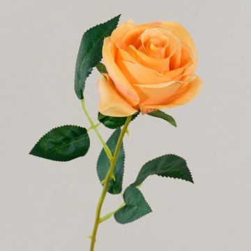Rosa artificiale SEENSA, arancione, 55cm Ø7cm