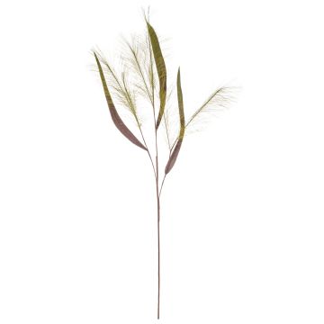 Ramo finto di cannuccia di palude ZIGOR, verde, 110cm
