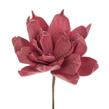 Aloe Vera artificiale LIERA con glitter, viola, 30cm