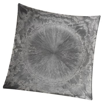 Vassoio decorativo quadrato JEFFERSON, plastica, nero, 23x23x1,5-4cm