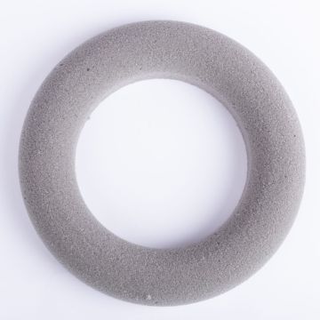 ®mosy Corona di schiuma RUJA per fiori artificiali, grigio, Ø20cm ®mosy Corona di schiuma RUJA per fiori artificiali, grigio, Ø20cm