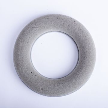 ®mosy Anello di schiuma AMEB per fiori artificiali, con base in plastica, grigio, Ø17cm ®mosy Anello di schiuma AMEB per fiori artificiali, con base in plastica, grigio, Ø17cm