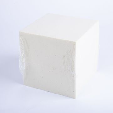 ®mosy Cubo di schiuma GABRIO per fiori artificiali, crema, 15x15x15cm ®mosy Cubo di schiuma GABRIO per fiori artificiali, crema, 15x15x15cm