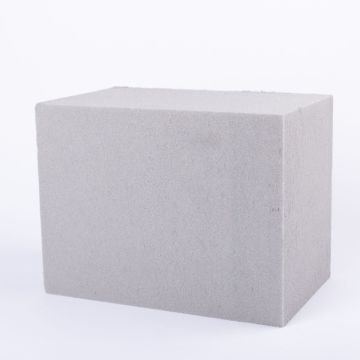 ®mosy Blocco di schiuma IZIAR per fiori artificiali, grigio, 18,5x32x23cm