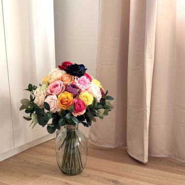 Rainbow of 34 Roses - Richiesta del cliente András Rainbow of 34 Roses - Richiesta del cliente András
