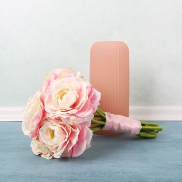 Bouquet da sposa personalizzato di ranuncoli - Richiesta del cliente Melinda