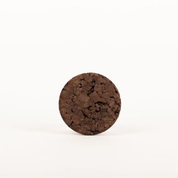 Sottopentola in sughero rotonda MANARA, scuro, 1,8cm, Ø10cm