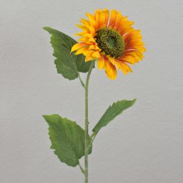 Girasole Artificiale x 3 Large Stem - Sconti per Fioristi e Aziende . - in poliestere - San