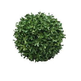 ATMOSPHERA - Palla Di Bosso Artificiale Verde, Diametro 18 Cm, Perfetta Per Decorazioni Floreali E Composizioni Fai Da Te