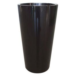 KADAX Vaso Per Piante Con Inserto Interno, Vaso Per Fiori Rotondo In Plastica Vaso Per Piante Decorativo Per Interni Ed Esterni Beige Scuro 30 Cm 83765630