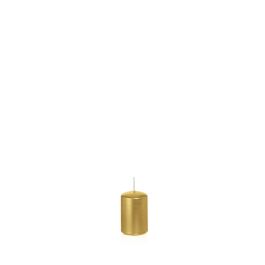 Candela A Colonna INNA-Glas Rosella Oro – 10x6 Cm, 33 Ore Di Durata, Made In Germany