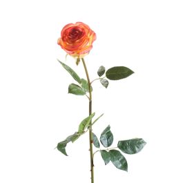 Rosa artificiale KAILIN, arancione, 65 cm