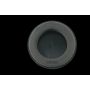 OASIS Black Ideal schiuma floricola umida anello KAILA, vaschetta in composto di carta, nero, 4,5 cm, Ø30 cm
